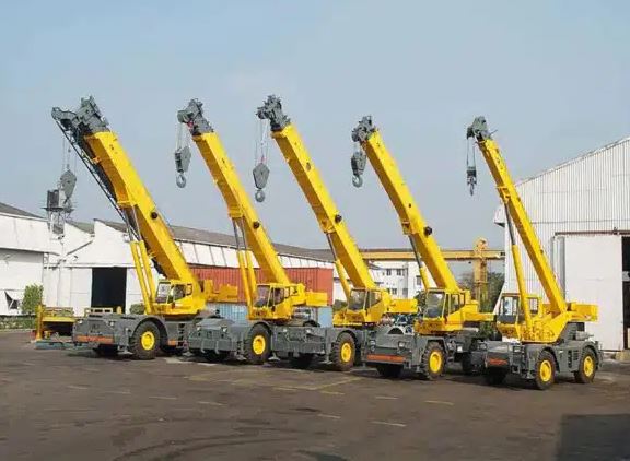 آموزش کار با جرثقیل های چرخ دار