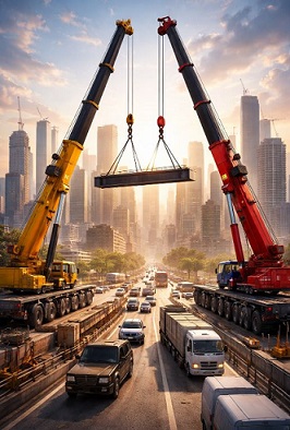 بررسی رقابت شرکت‌های جرثقیل مرکزی در کلان‌شهرها و تاثیر آن بر بازار ساخت‌و‌ساز