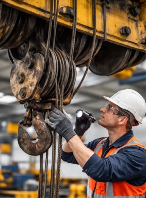 فرسودگی جرثقیل: علائم هشدار و بررسی ایمنی تجهیزات