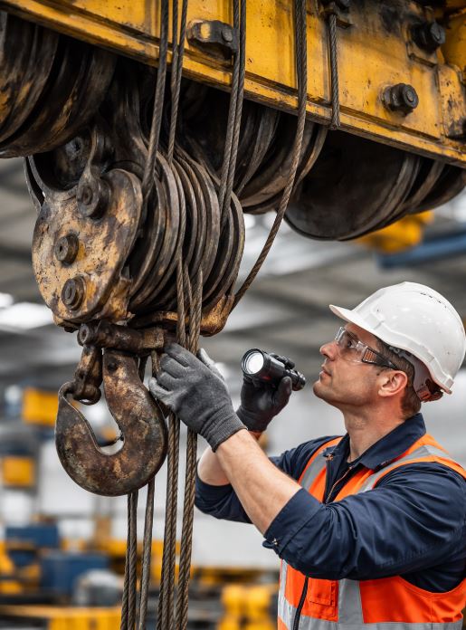 فرسودگی جرثقیل: علائم هشدار و بررسی ایمنی تجهیزات